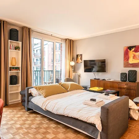 Luxury Flat For 6 People With Balcony - Near Metro * Paris