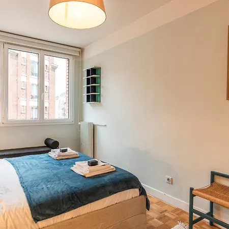 Appartement Luxury Flat For 6 People With Balcony - Near Metro *