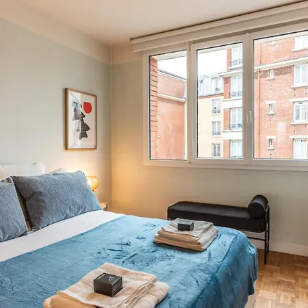 Luxury Flat For 6 People With Balcony - Near Metro Appartement *