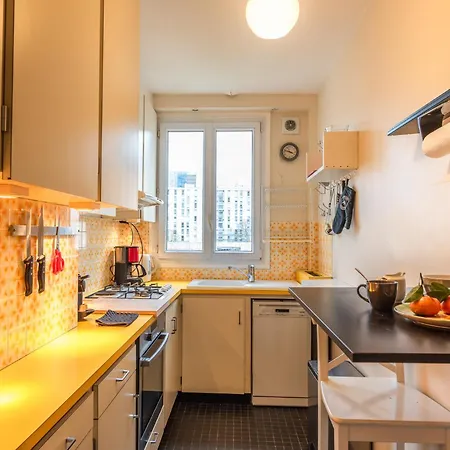 Appartement Luxury Flat For 6 People With Balcony - Near Metro